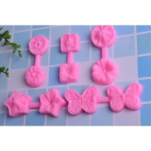 

3D Five Petals Flower Silicone Mold Fondant Cake Decorating Tools Chocolate Confeitaria Baking Moulds Kitchen Accessories