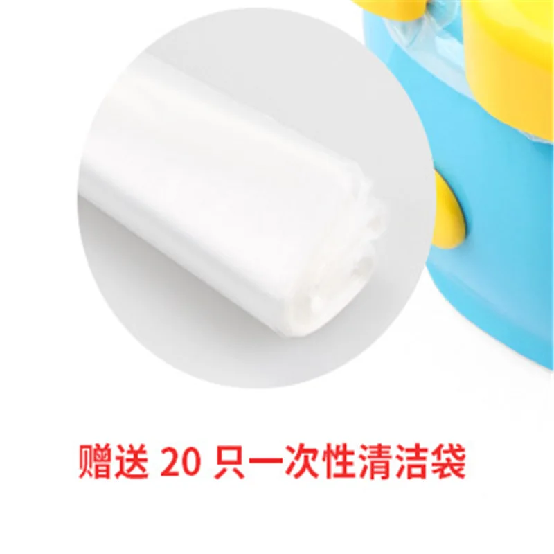 

Online Celebrity Toilet for Kids Portable Cartoon Banana Chamber Pot Folding Hole-Cleaning Children Car Mounted Chamber Pot