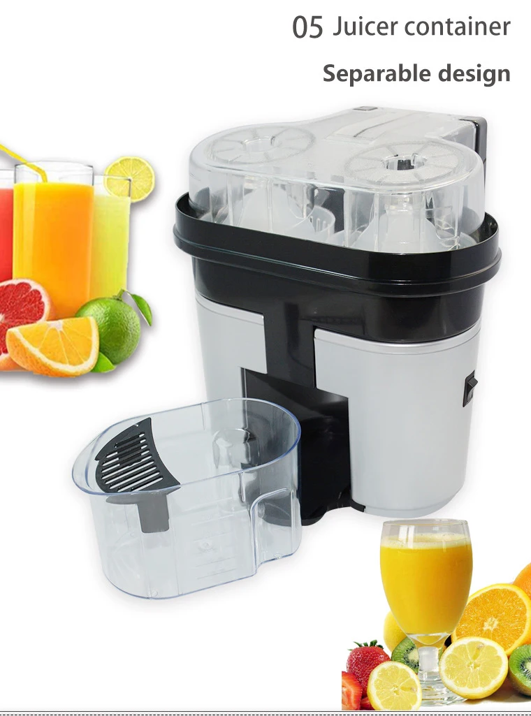 Double press two sets of electric orange juicer squeezes lemon original juicer 2