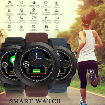 

SW002 IP68 Men Sport Smart Wrist Watch Outdoor Reloj Bluetooth Digital Watches Heart Rate Relogio Blood Pressure Montre Led Kol