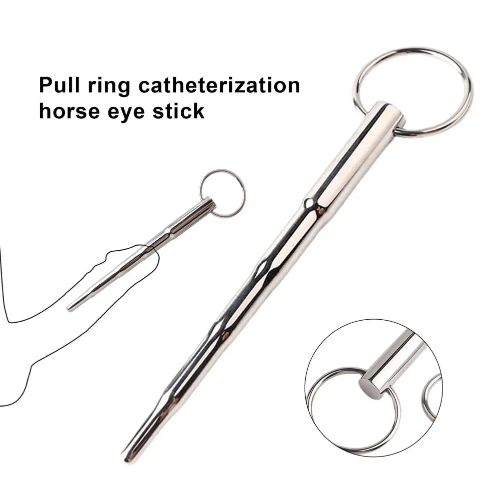 Urethral Tube Rod Universal Convenient Metal Penis Plug Male Sex Catheter for Bedroom urethral dilator silicone urethral dilator
