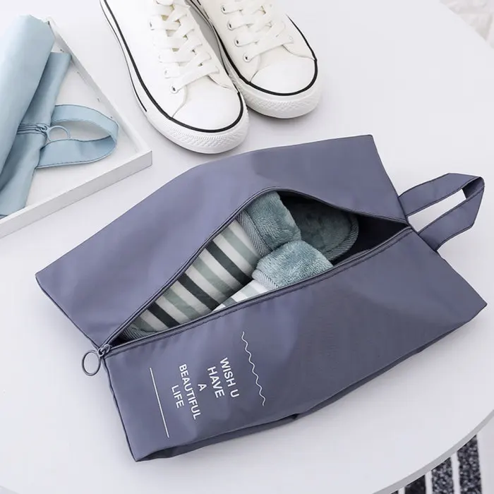 Новая водонепроницаемая сумка на молнии для хранения обуви, сумка-Органайзер, переносная сумка для путешествий, белья