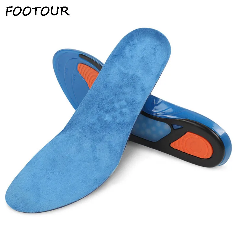 

FOOTOUR Silicone Gel Insoles Foot Care for Plantar Fasciitis Heel Spur Running Sport Shoe Pad Insoles Arch Orthopedic Insole