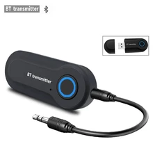 Tonbux Bluretooth 4,2 приемник передатчик 3,5 мм Aux av-кабель стерео Bluetooth аудио адаптер для ТВ динамик HIFI с посылка