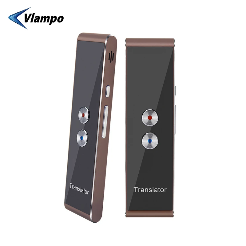 VLAMPO Portable T8 Smart Voice Speech Translator Two-Way Real Time 30 Multi-Language Translation Bluetooth Voice Translator VLAMPO Portable T8 Smart Voice Speech Translator Two-Way Real Time 30 Multi-Language Translation Bluetooth Voice Translator