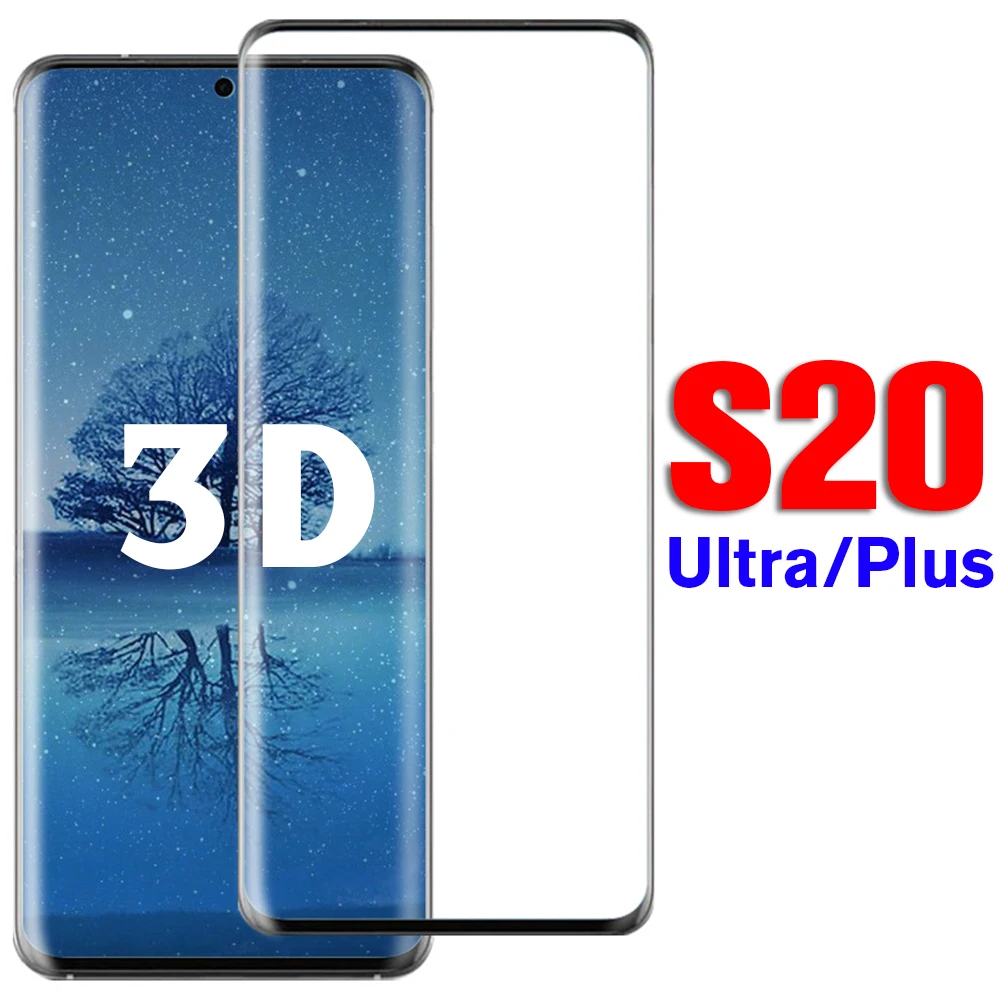 Чехол для Samsung S20 Plus ультразащитный чехол телефона Galaxy + S 20 plus стеклянная защита