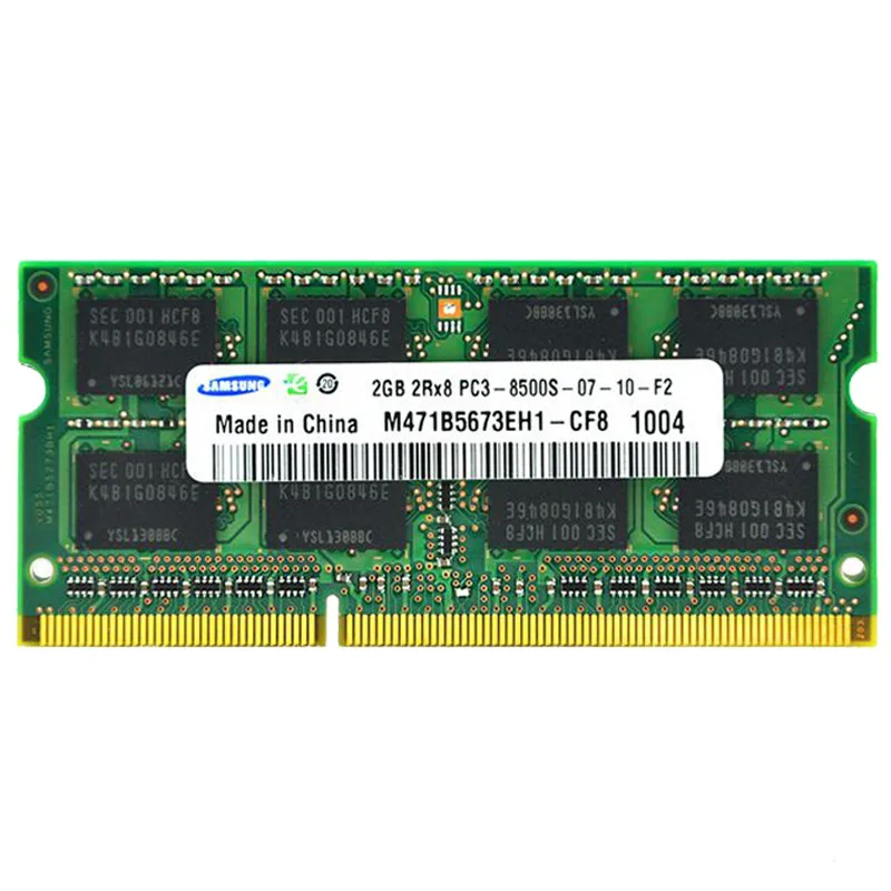 

DDR3 2G 10661067 notebook memory bar M471B5673FH0-CF8 2G memory bar