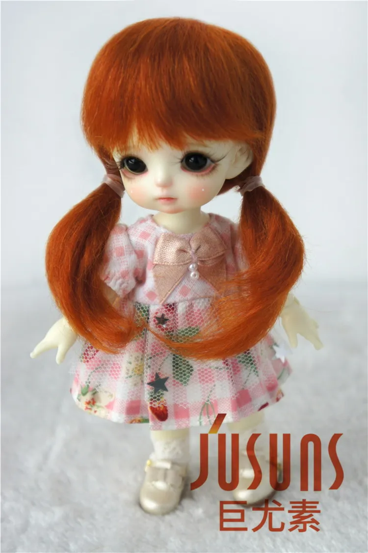 JD060 модный плетеный bjd мохеровый парик для женской модели 4 5 дюймов 6 7 кукла 1/12 1/8 1/6