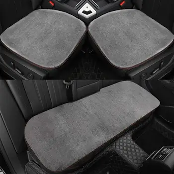 

1pc Car Seat Cushion Pad Warm Front /Rear Seat Mat Auto Seat Protector Universal For Autumn And Winter Car Interior Accessories