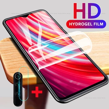 

2-in-1 Film for Redmi 8 7 7A Camera Lens Film + Screen Protector for Xiaomi Redmi 7 A redmi8 redmi7 redmi7a Soft Hydrogel Film