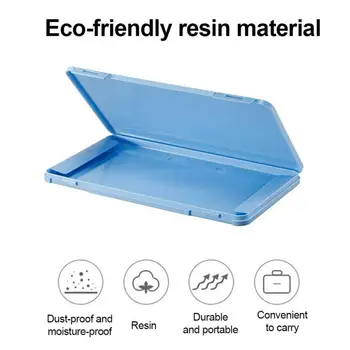 

1pcs Foldable Disposable Dust Mask Storage Box Recycling Face Mask Storage Clip Container Case Masks Storage Bag