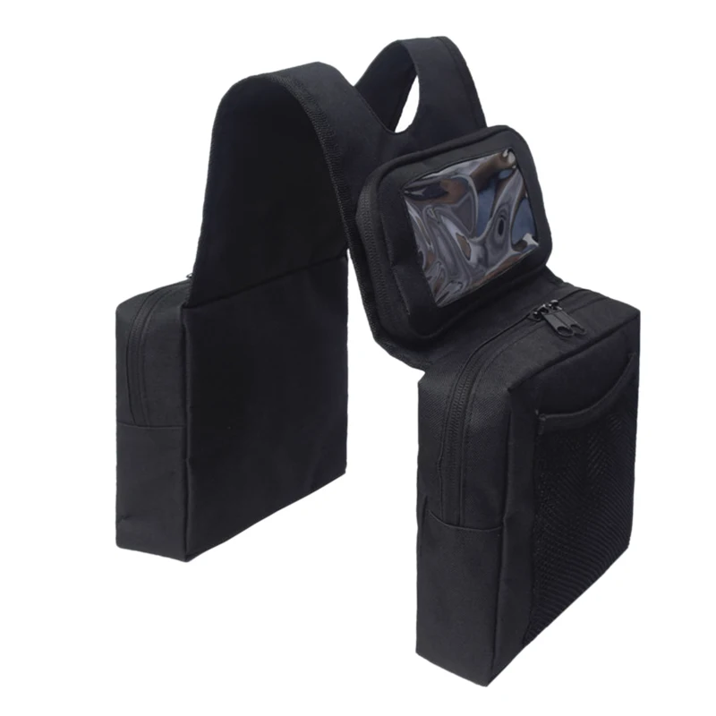 ATV UTV Scooter Motorcycle Dual Zippered Pocket Storage Saddle Waterproof Bag | Автомобили и мотоциклы