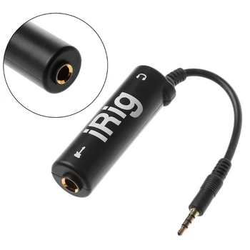 

Phone Guitar Sound Effect Interface Adapter Converter Link For iPhone iPod iPad 37MC