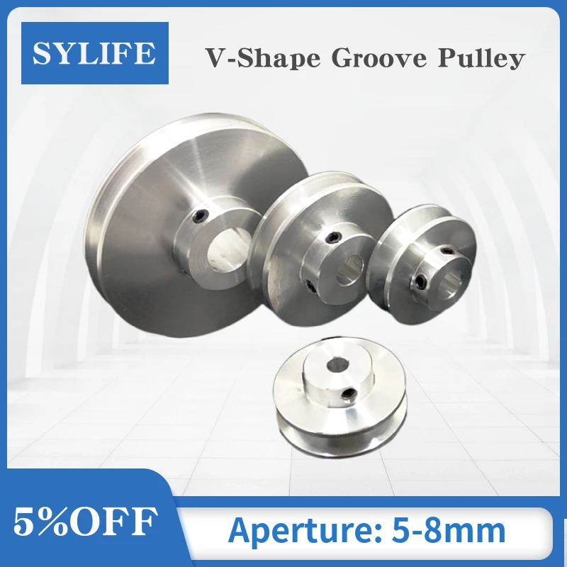 Polea De Aluminio ZOYOSI 30mm - Para Ejes De 4-16mm Y Correas 6mm