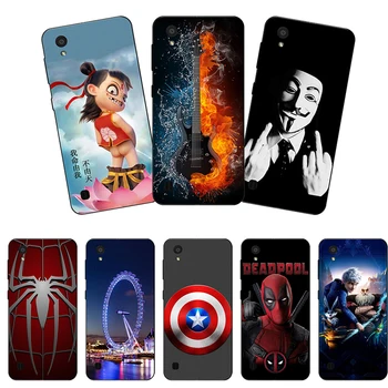 

Case For ZTE Blade A5 2019 Back Cover Flower Plants Original Soft Silicone For ZTE Blade A5 2019 Printed Cute Animal Phone Case