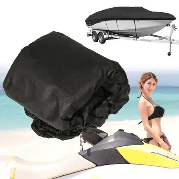 

Universal V-Hull Fish Ski Boat Trailerable Cover Dustproof Waterproof UV Protective Accessories Marine Grade Boat Cover