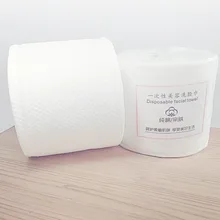Чистый хлопок одноразовая мочалка mian ke хлопковое пуховое жемчужное полотенце для очистки толстого лица протирать мягкий ролик для полотенца для обработки труб
