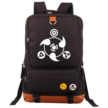 

New Canvas Backpack Anime Backpacks Capacity NARUTO Bagpack Girls Boys School Bags laptop Bag USB Charging Daypack Sac A Dos