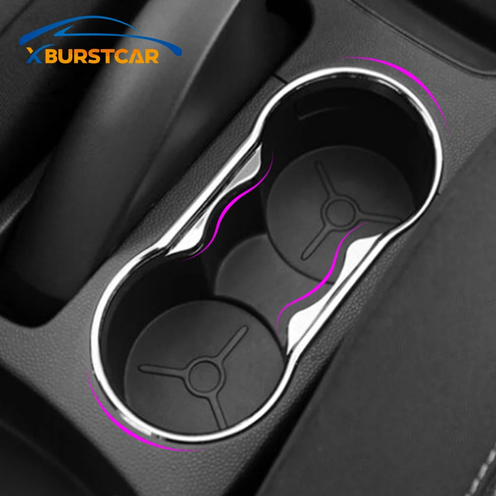 Xburstcar автомобильные наклейки для украшения стаканов воды ABS хромированные