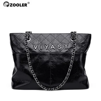

ZOOLER Exclusively Cow Leather Women's Shoulder Bag Genuine Leather Ladies Cross-body Bag Quilted Women Messenger Bags#LT330
