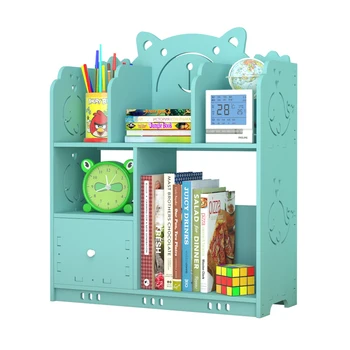 

Desk Bookshelf, Small Creative Desk, Shelf, Bookcase, Student, Simple Computer Desktop Bookshelf.