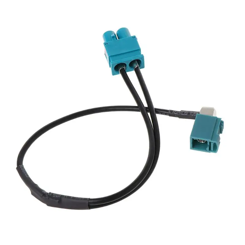 

Antenna Adapter Aerial FAKRA Cable Twin Double Male For Seat Skoda
