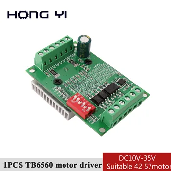 

Free shipping TB6560 3A Stepper motor drive board CNC Single axis controller module 10 files motor drives