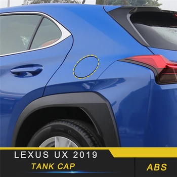 

For Lexus UX 2019 Car Styling Gas Fuel Tank Cap Cover Trim Frame Sticker Exterior Accessories