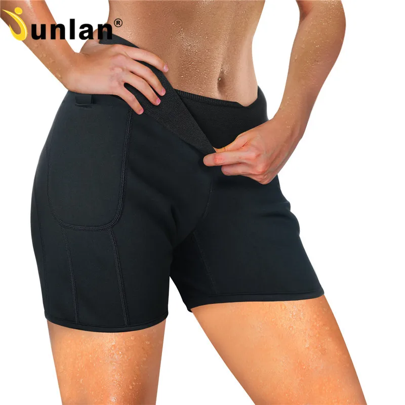 

Junlan Reducing and Shaping Pants for Women High Waist Trainer Slimming Shorts Neoprene Compression Shapewear Thigh Fat Loss