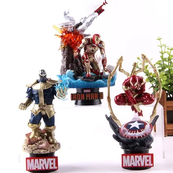 

Marvel Avengers Original Spider Man 014 Thanos 015 Iron Spider-man Spiderman Action Figure Collectible Model Toy Gift