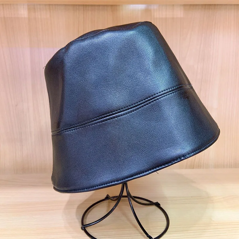 ladies waterproof hats leather