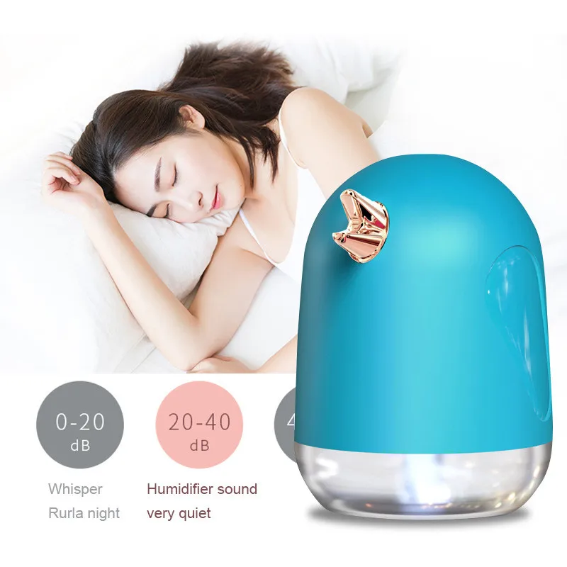 300ML Bird Air Humidifier USB Portable Diffuser Aromatherapy For Home Office Car Mist Maker Ultrasonic Humidificador Gifts