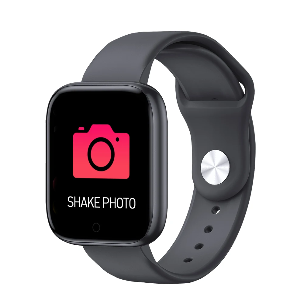  T85 Smart Watch Color Screen Sport Heart Rate Blood Pressure Oxygen Monitoring Music Fitness Trackr - 33059582019