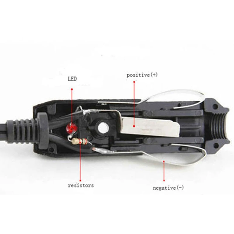 

Durable New Useful Cigarette lighter plugs Connector Socket W/Fuses 10A 12V-24V 5pcs Accessories DIY Indicator