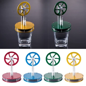 

Low Temperature Stirling Engine Motor Model Heat Steam Creative Science Physics Education Toy Gift DIY
