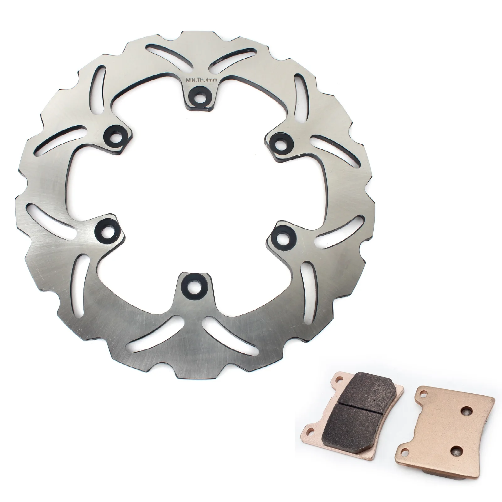 BIKINGBOY задний тормозной диск роторные колодки для Yamaha FZR 600 R 94-95 YZF Thundercat 86-03 ZYF 1000 96-98