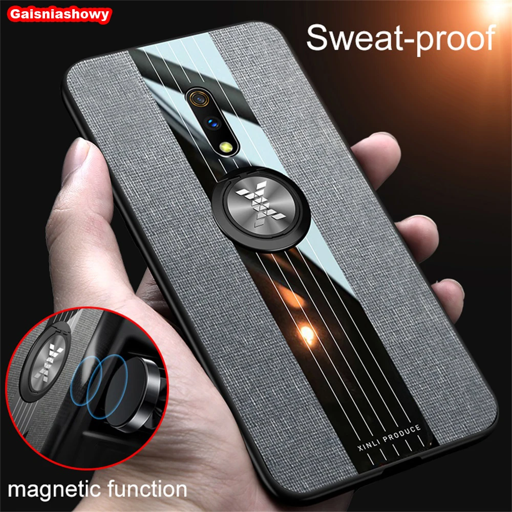 

Case For OPPO R17 Pro R15 R11 R11S Plus Realme 3 X Lite Reno Z K1 K3 R9 R9S A83 A73 F9 A7 A9 Luxury Fabric Phone Case Cover