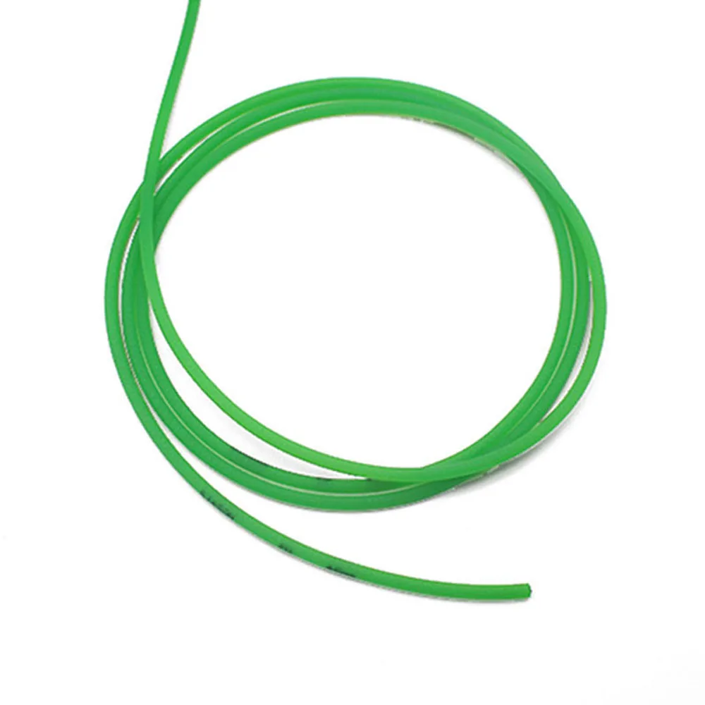 Green Polyurethane Conveyor Belts Diameter 2/3/4/5/6/7/8/9/10/12/15mm PU Round Drive Belt Meltable Cord rubber belt transmission drive belt synchronous belt