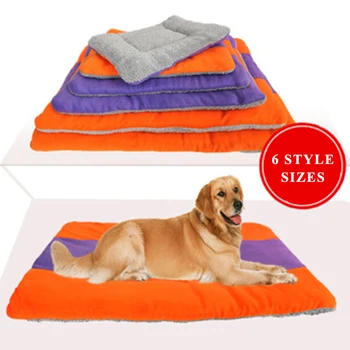 

Creative Three Fight Large Pet Cat And Dog Mattress Winter Warm Short Plush Dogs Cotton Pad Available In All Seasons cama perro