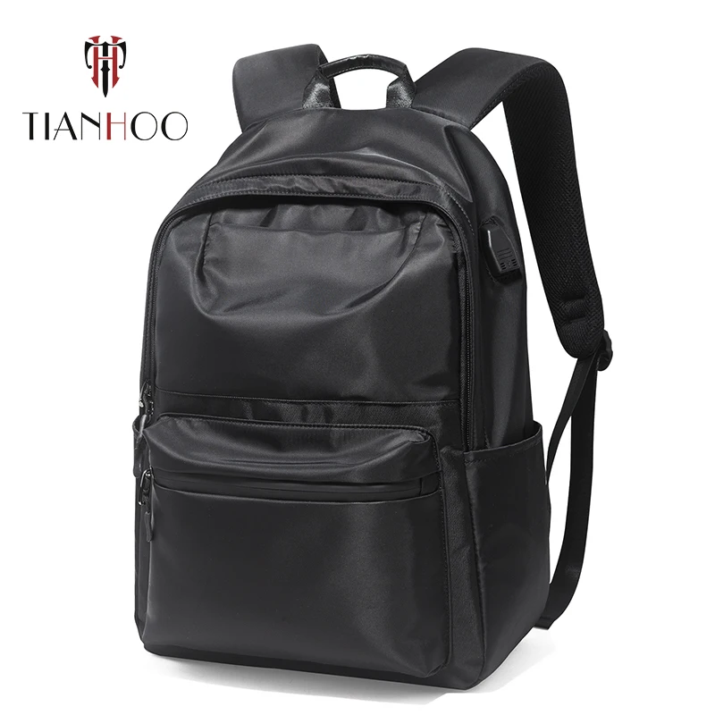 

TIANHOO Backpack men's simple personality schoolbag fashion trend casual computer bag outdoor travel lightweight backpacks
