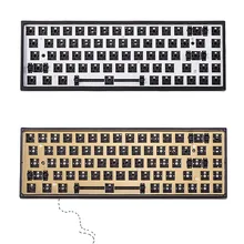 

NJ68 Wireless 2.4g BT5.0 Type-c Mechanical Keyboard DIY Kits For WIN MacOS IPAD Linux Programmable Hot Swap PCB