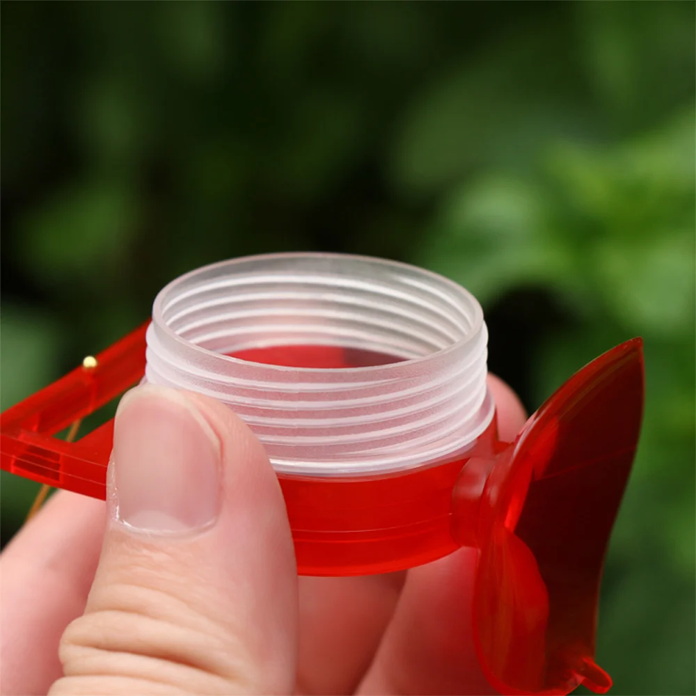 Handheld Hummingbird Feeders Mini Hand Feeder with Suction Cup Window Bird Feeders with Perch Cleaning Brush Outdoors Garden bird feeder