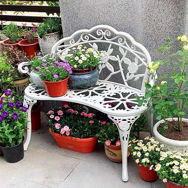 Conjunto De Mesas E Cadeiras Para Áreas Externas, De Alumínio Fundido, Para  Jardim, Lazer, Varanda - Cadeiras De Jardim - AliExpress