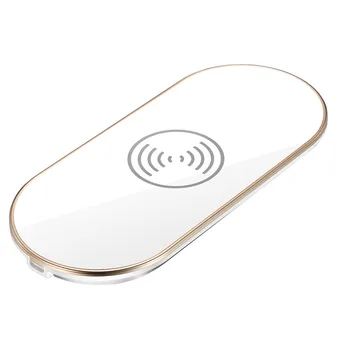 

Qi Wireless Charging Base 10W Wireless Charging Transmitter Universal Mobile Phone Fast Charger JHP-Best