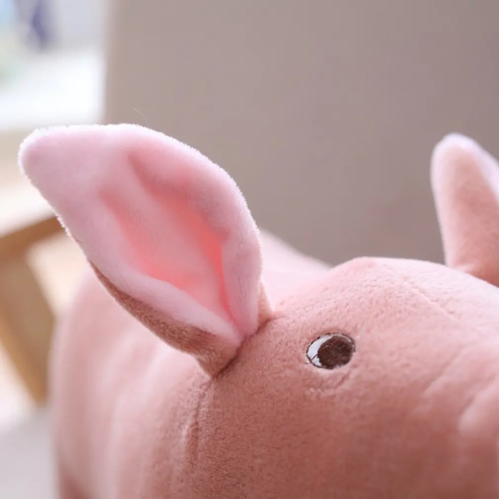 1pcs 25cm/40cm Cute Cartoon Pig Plush Toy Stuffed Soft Animal Simulation Pink Pig Pillow Doll Gift for Kids Girls Kawaii Gift