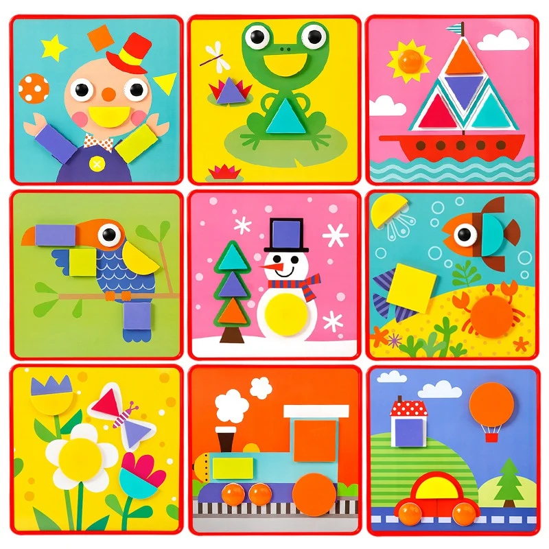 Детская интеллектуальная игрушка-головоломка для детей 1-2-3 лет, комбинация грибов для ногтей, детская игрушка в подарок
