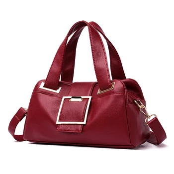 

Leather Luxury Handbags Women Bags Designer Handbags Ladies Shoulder Hand Bags 2020 Casual Tote Sac Bolsa Femini Saddle