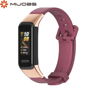 

Wrist Strap For Huawei Band 4 3 Pro Smart Bracelet Silicone Strap For Huawei Band 3 4 Wristband Correa for Honor Band 5i Pulsera