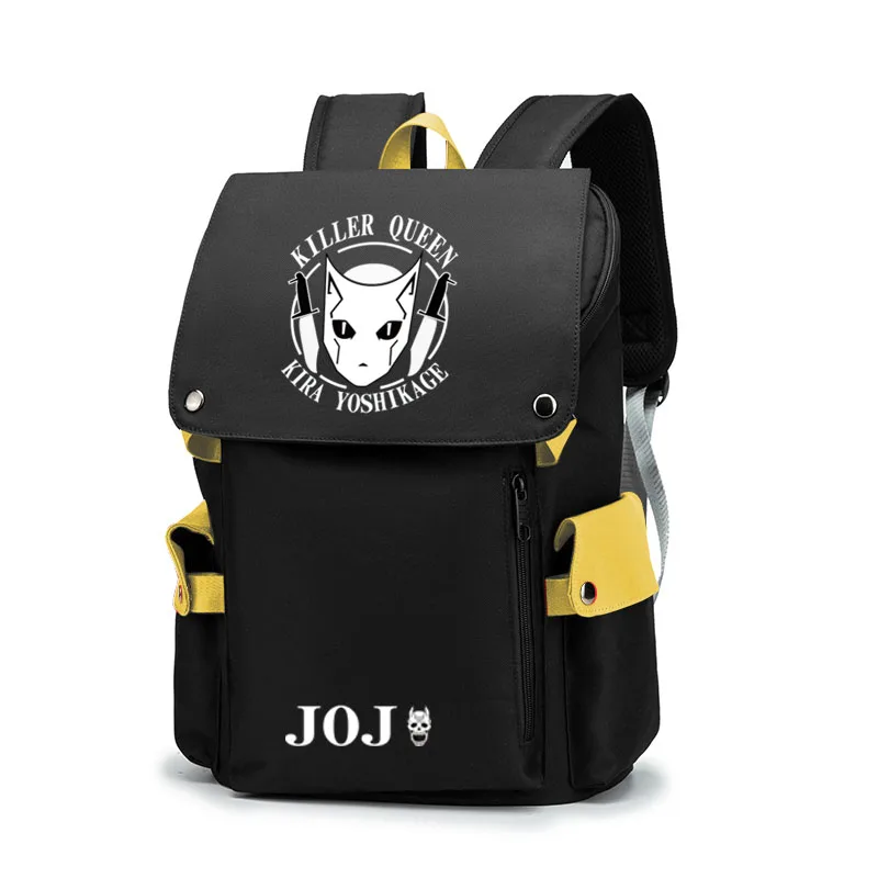 Рюкзак JoJo's Fancy Adventure KILLER QUEEN Студенческая школьная сумка компьютерная дорожная