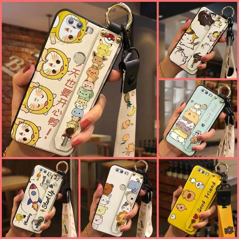 Durable Anti-dust Phone Case For Huawei Honor 8 Soft Lanyard Holder Waterproof Original | Мобильные телефоны и аксессуары